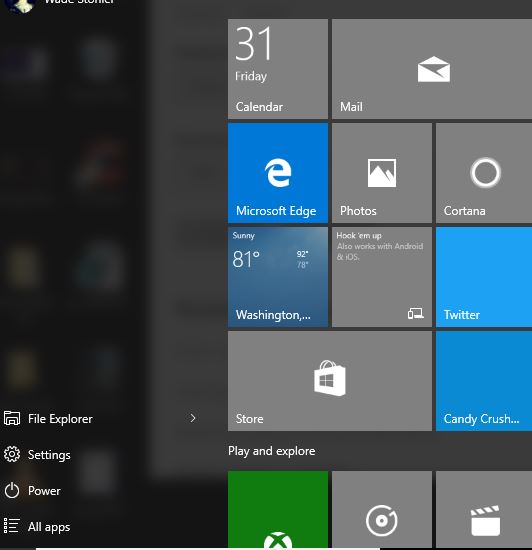 What is Wrong with my Windows 10 Start Menu?? - Microsoft Community