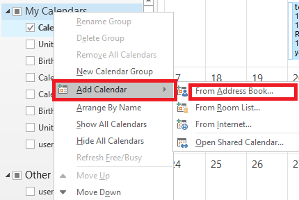 After migration to 365, shared calendars are sometimes missing from ...