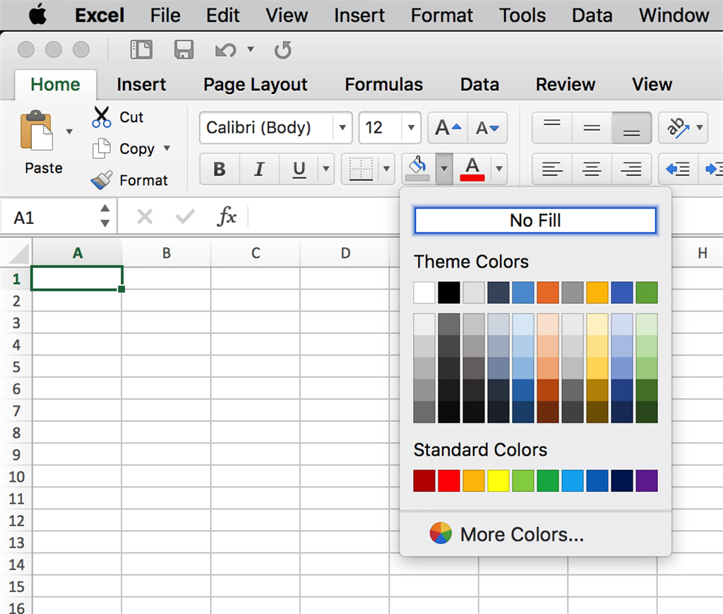 changing the color palette in Excel for Mac 2016 - Microsoft Community