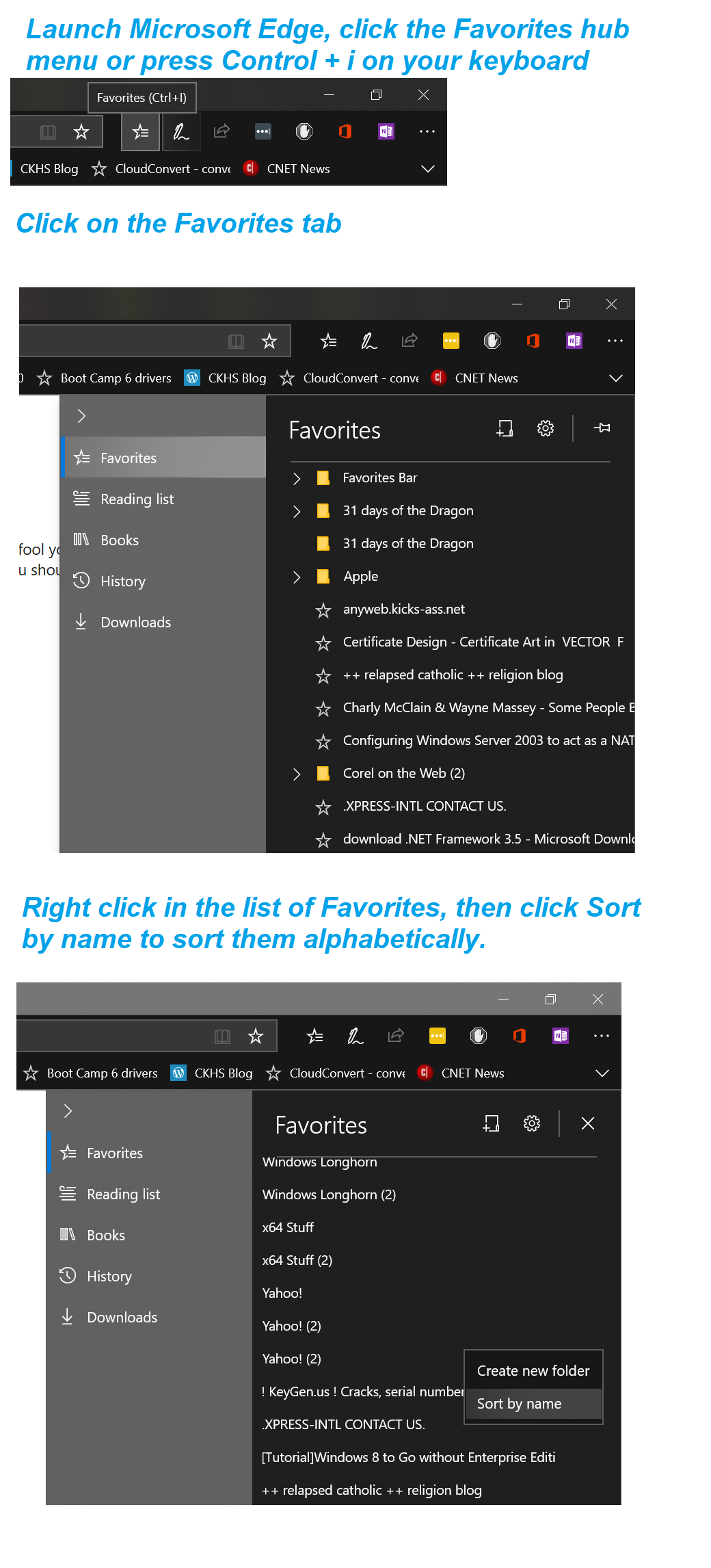 how-do-you-sort-folders-in-edge-favorites-microsoft-community