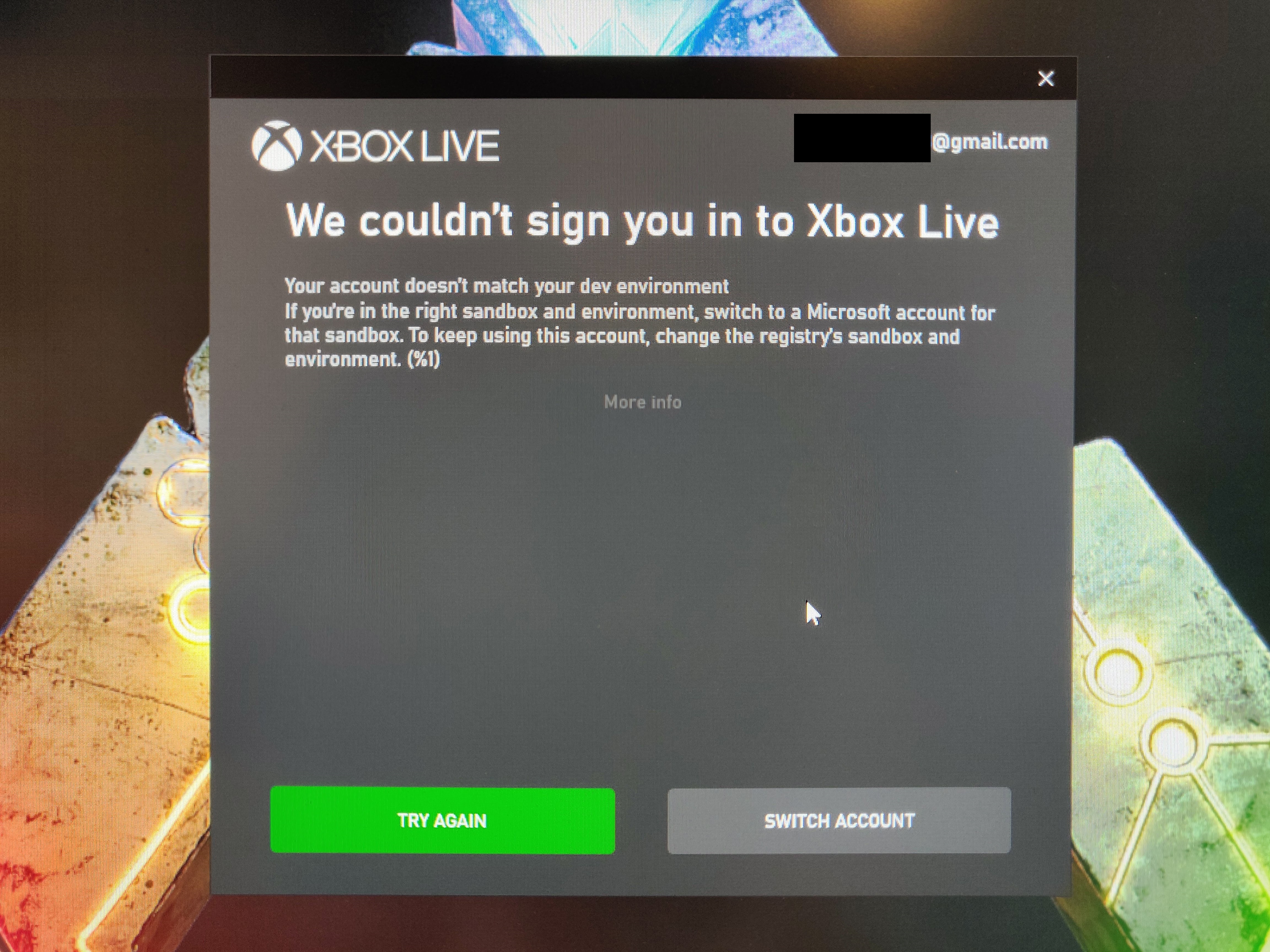 Bully Belachelijk Minder dan We couldn't sign you in to Xbox Live - Microsoft Community
