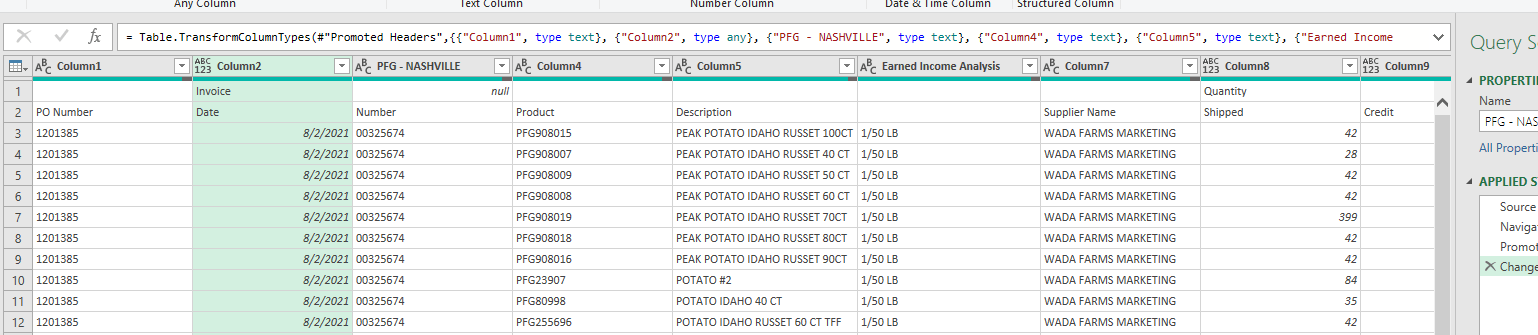 How To Merge Rows In Power Query Microsoft Community