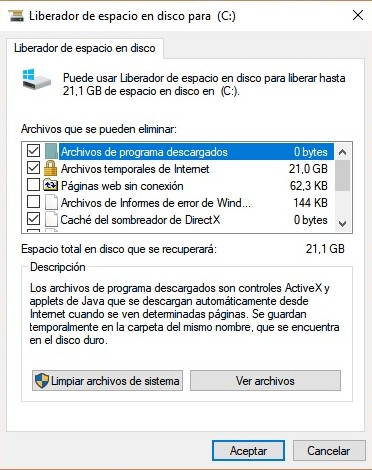 Windows 10 Muchos archivos temporales de internet que no - Microsoft