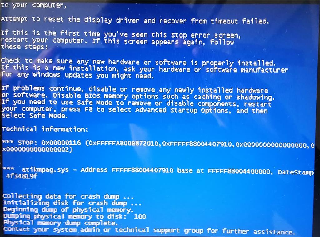 Синий экран driver irql. Включается синий экран и компьютер перезагружается. Ноутбук перезагружается с синим экраном. A problem has been detected and Windows has been shut down. Синий экран dumping physical Memory.