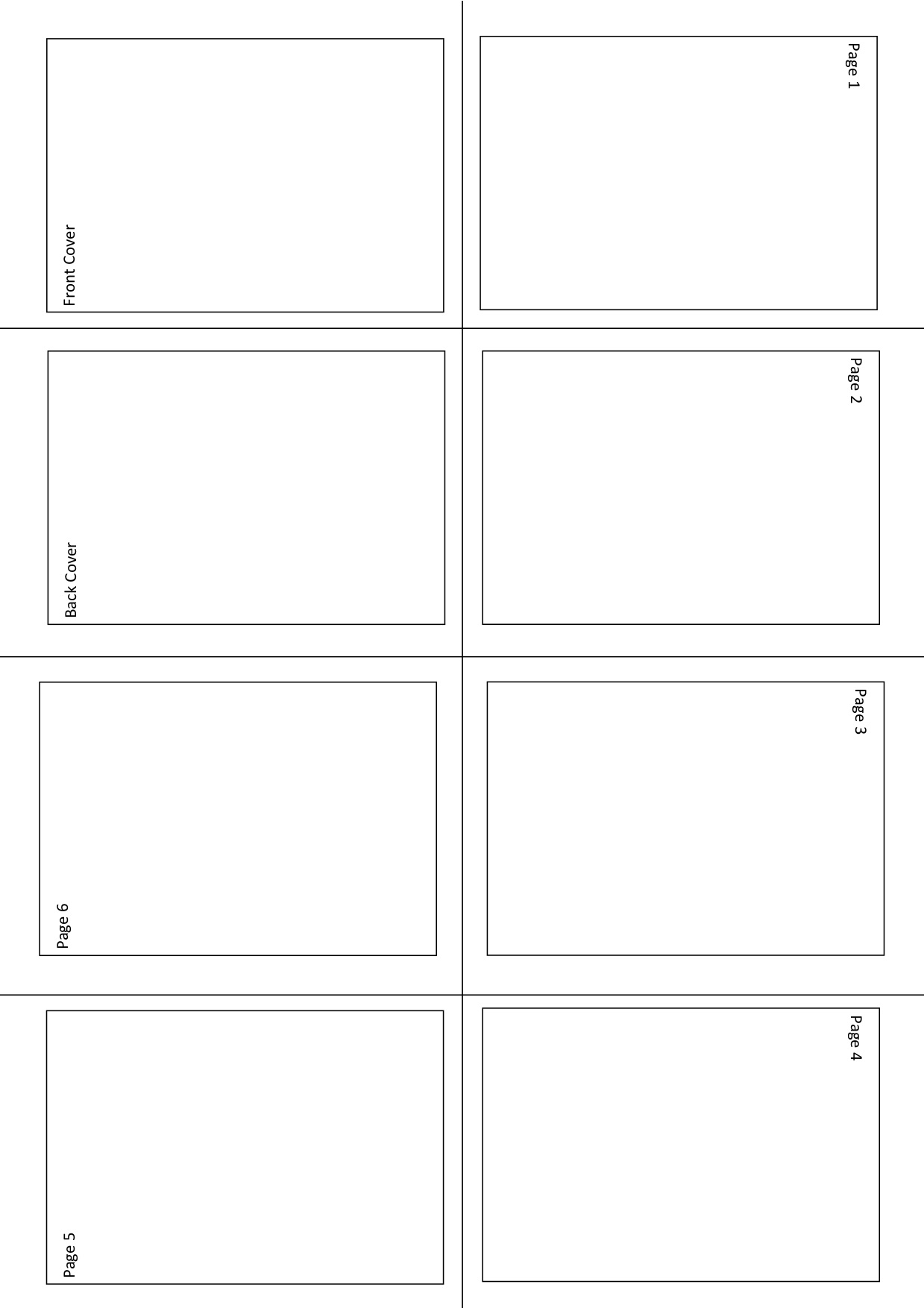 Is it possible to create a template for a small folding book in word ...