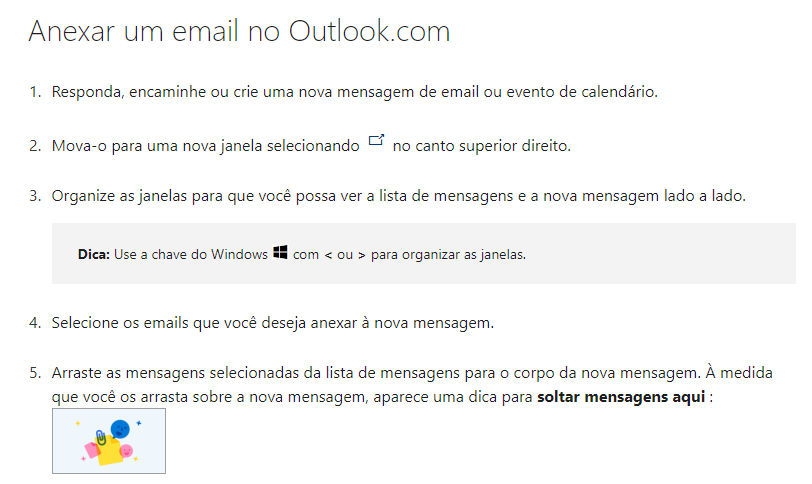 Como Anexar Um E Mail Em Outro E Mail No Outlook 365 Web Microsoft Community 1886