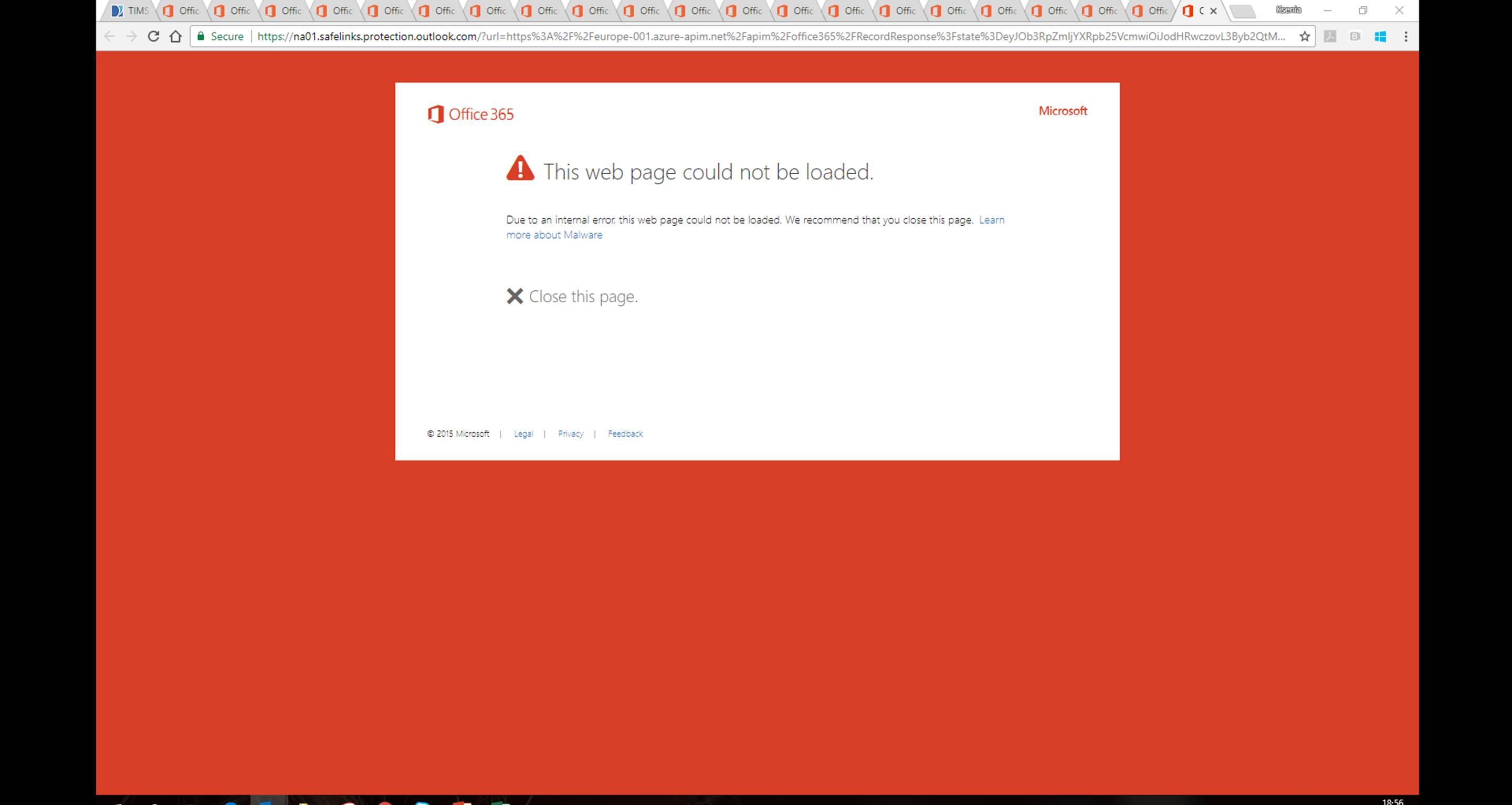 Problem with microsoft safe link Microsoft Community