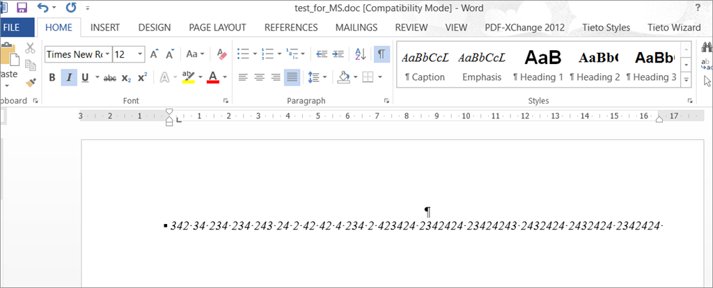 In Word 2013 can't see all text, but in Word 2010 is ok - Microsoft ...