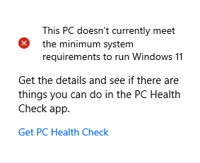 Contradicting Windows 11 Upgrade Eligibility Status - Microsoft Community