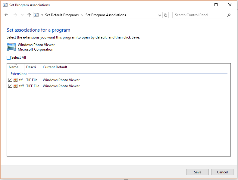 Tiff images not displaying in internet explorer