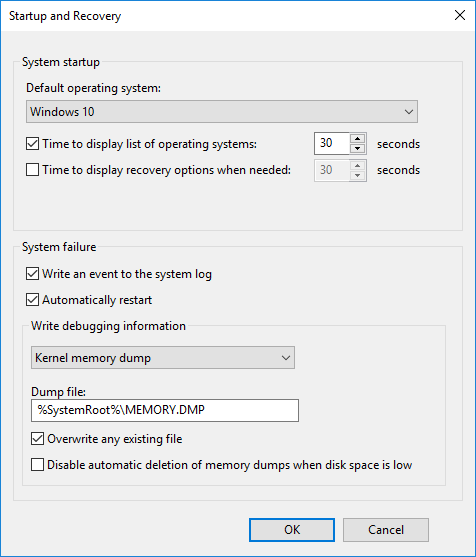 Cannot Find Memory Dump File Microsoft Community