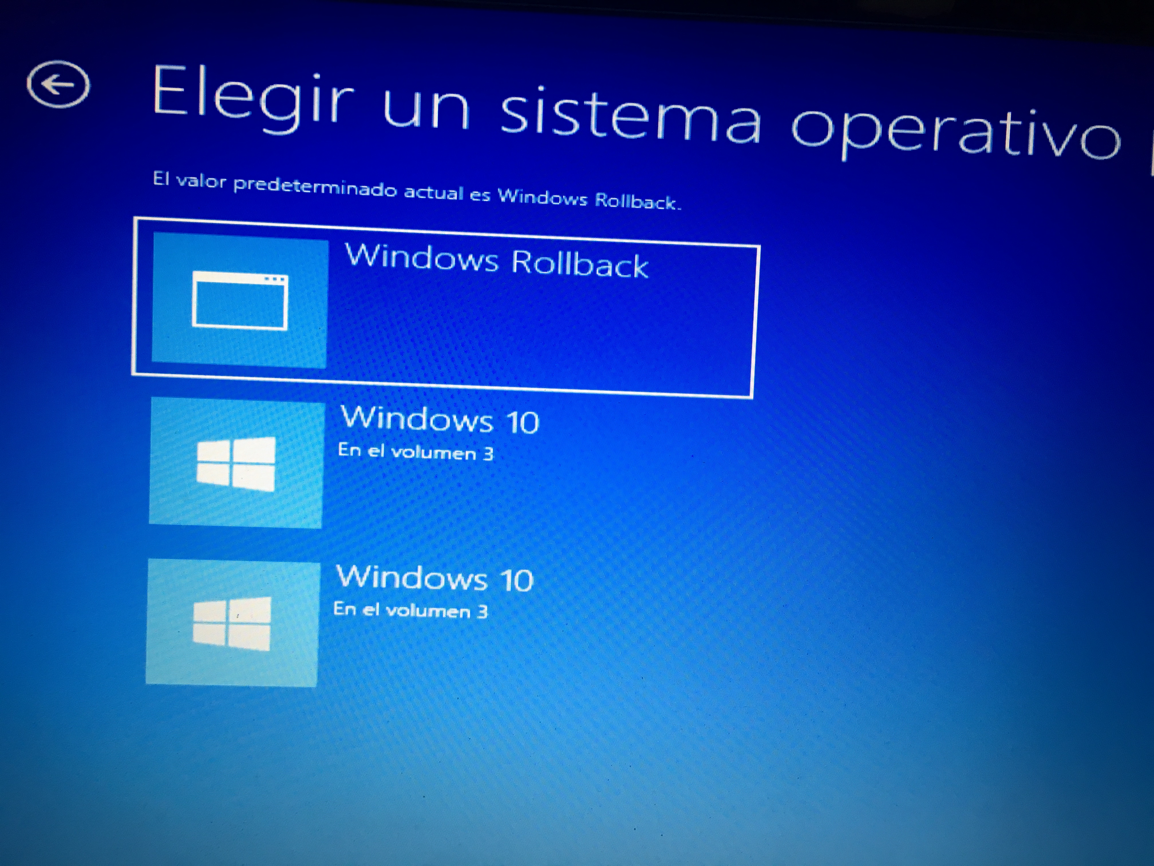 Windows rollback что это