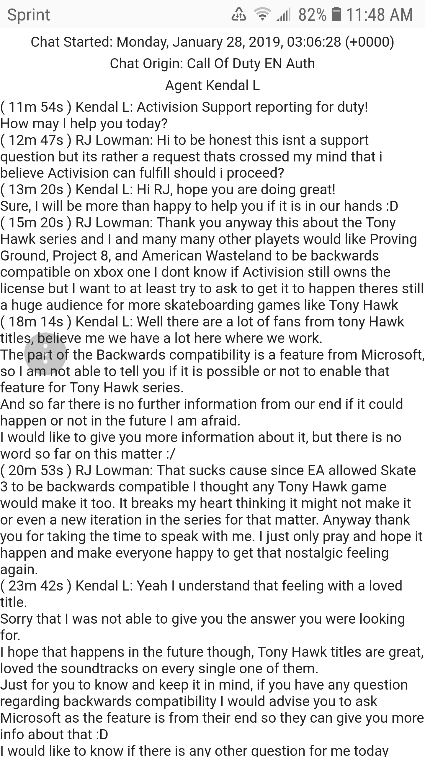 tony hawk pro skater xbox one backwards compatibility