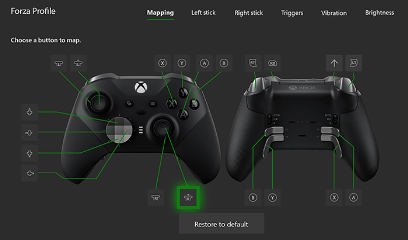 Xbox elite hot sale controller app