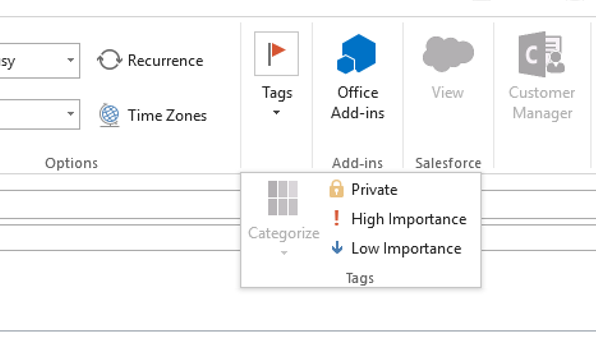 Office 365 Group Calendar Categories in Outlook 2016 - Microsoft Community