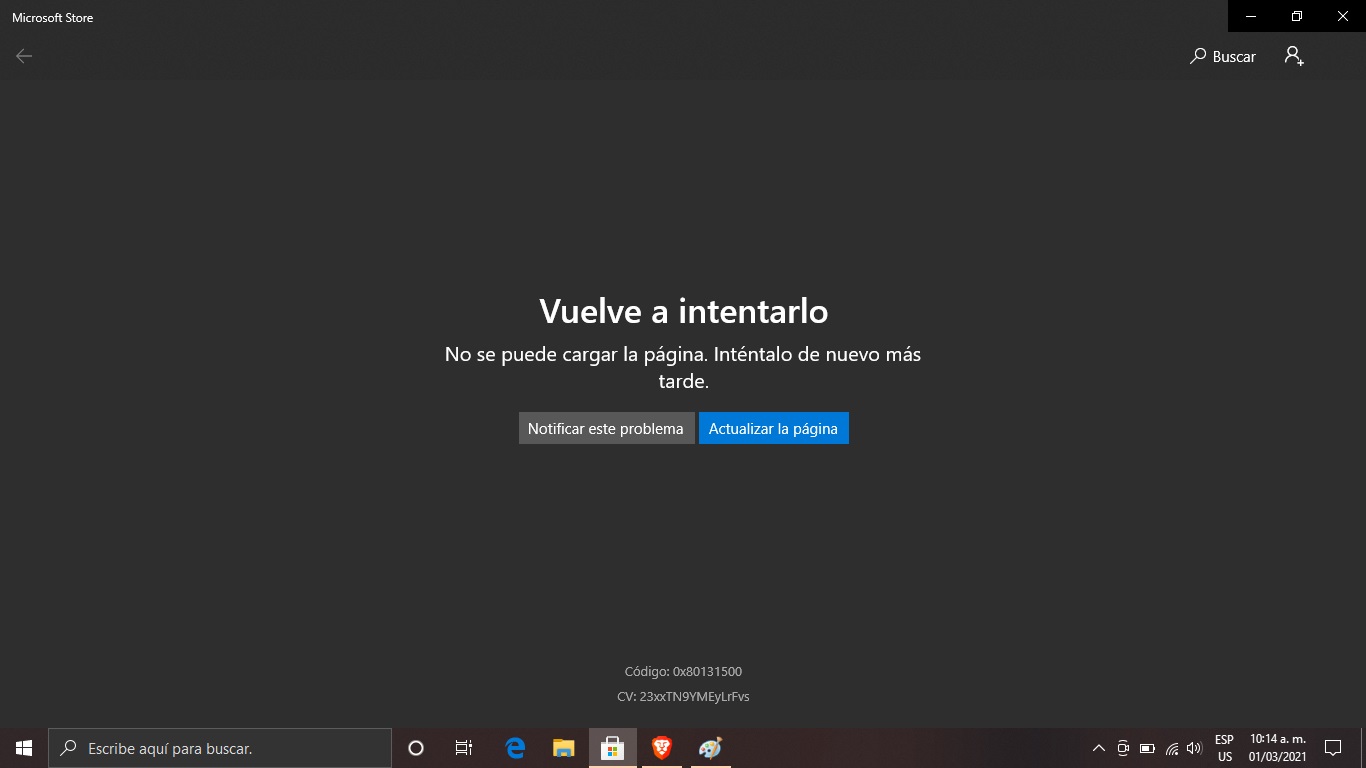 La Tienda Windows No Carga Error 0x80131500 Internet Explorer No Microsoft Community 0932