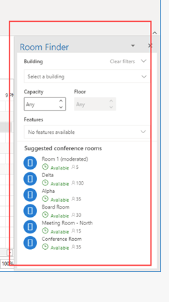 Availability Calendar missing in Meeting/Scheduling Assistant ...