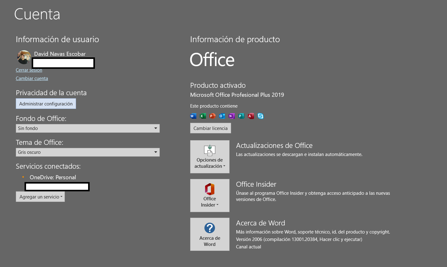 Solo se instala Office 2019 ≈ Microsoft 365 - Microsoft Community
