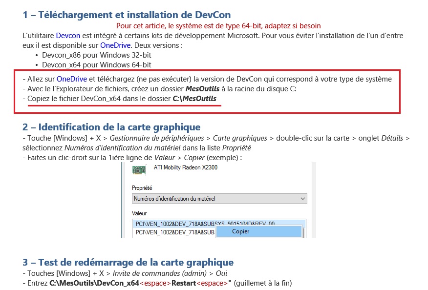 Ecran noir avec pointeur au démarrage (contournement) - Communauté ...