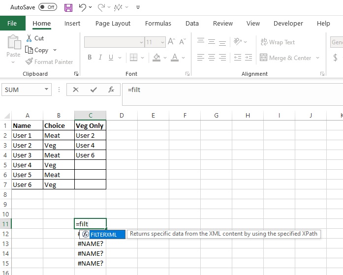 Xlookup And Filter Functions Not Showing Up In Office 365 Excel 