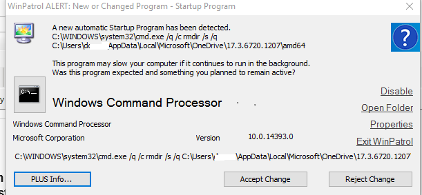 Windows command processor грузит процессор