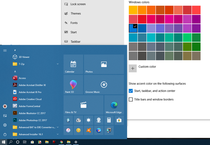 20h2 icons no color - Microsoft Community