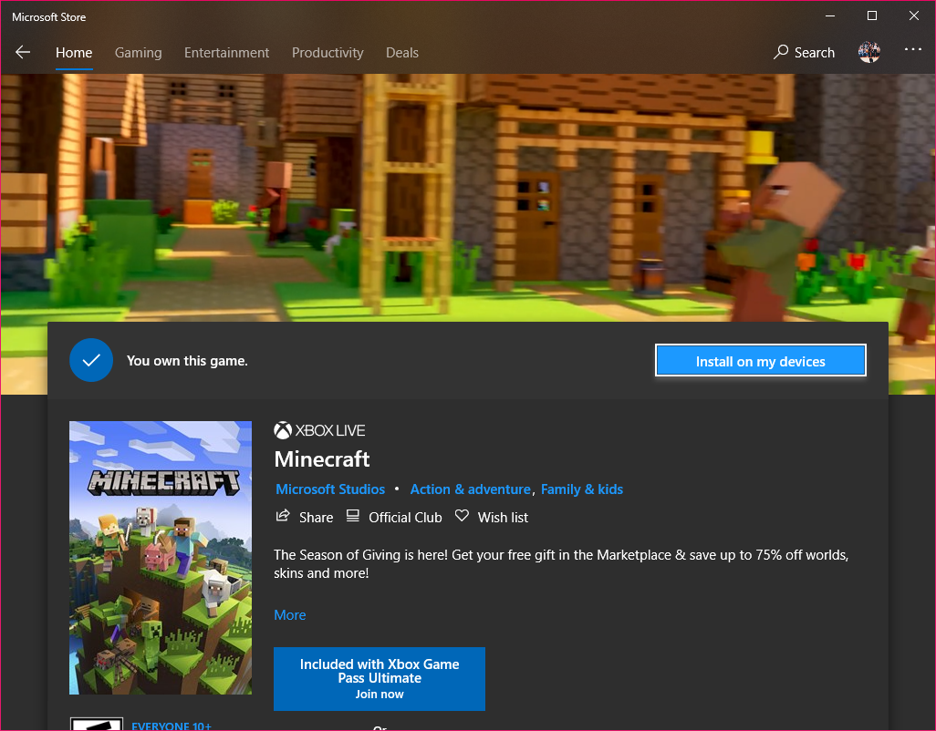 Ontdekking meest Hou op Minecraft Xbox One Microsoft Store Sale Online, SAVE 60%.