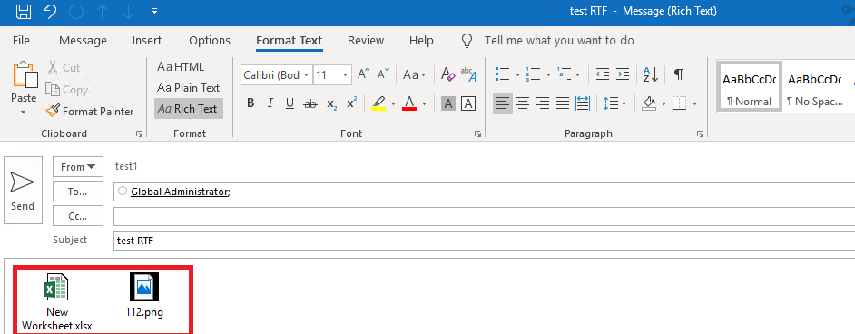 how to insert a video file in outlook email