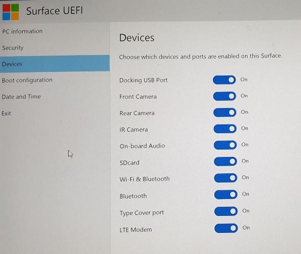 Cellular Network Settings menu disappeared on Surface Pro with LTE ...