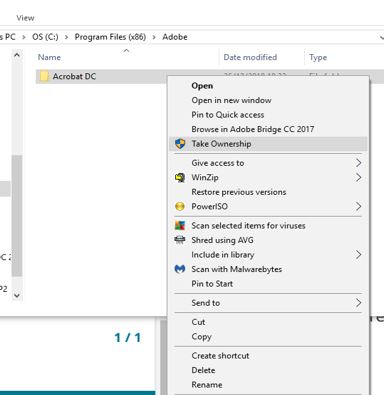 File deletion, change permissions . .so complicated - Microsoft Community