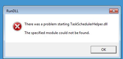 Taskschedulerhelper dll что это