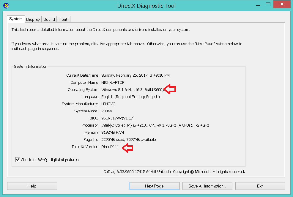 Directx 11 windows 11 64 bit