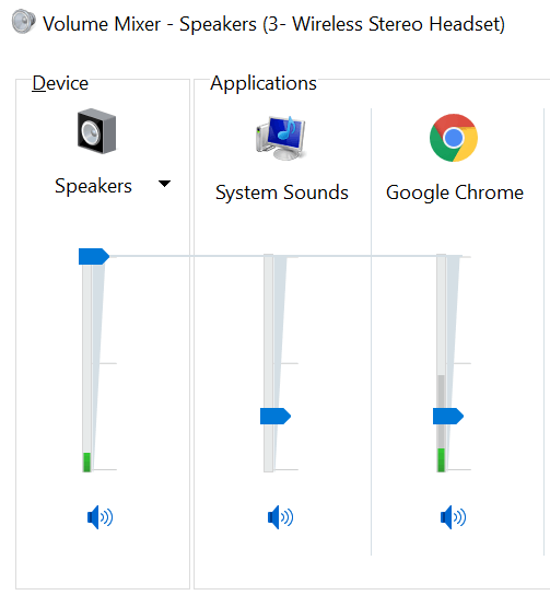 Windows 10 volume slider and mute button not working on wireless