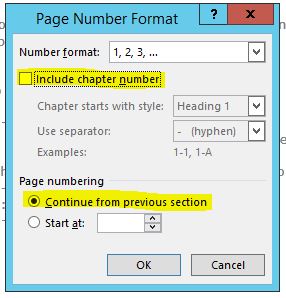 Page Numbering In Word In Office 365 - Microsoft Community