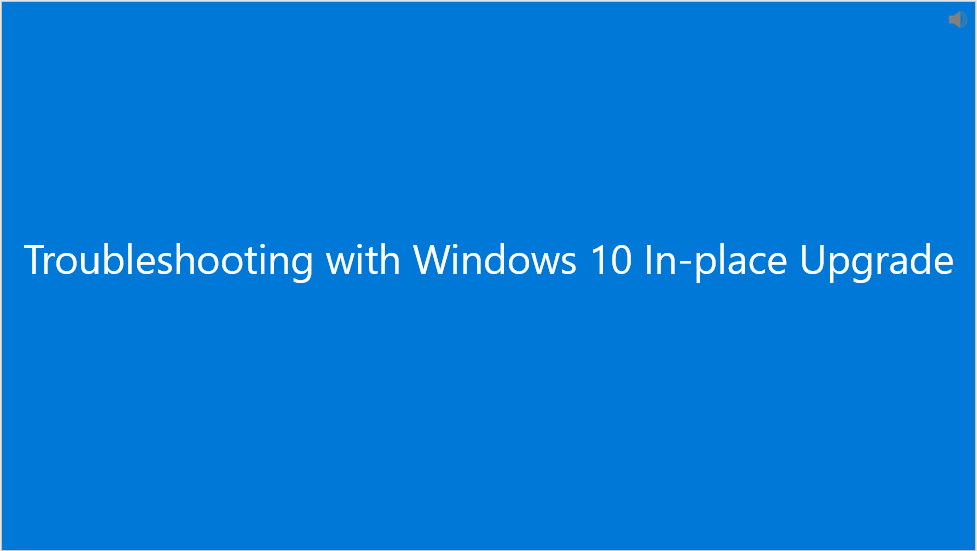 How to perform an In-place Upgrade with Windows 10 Step-by-Step