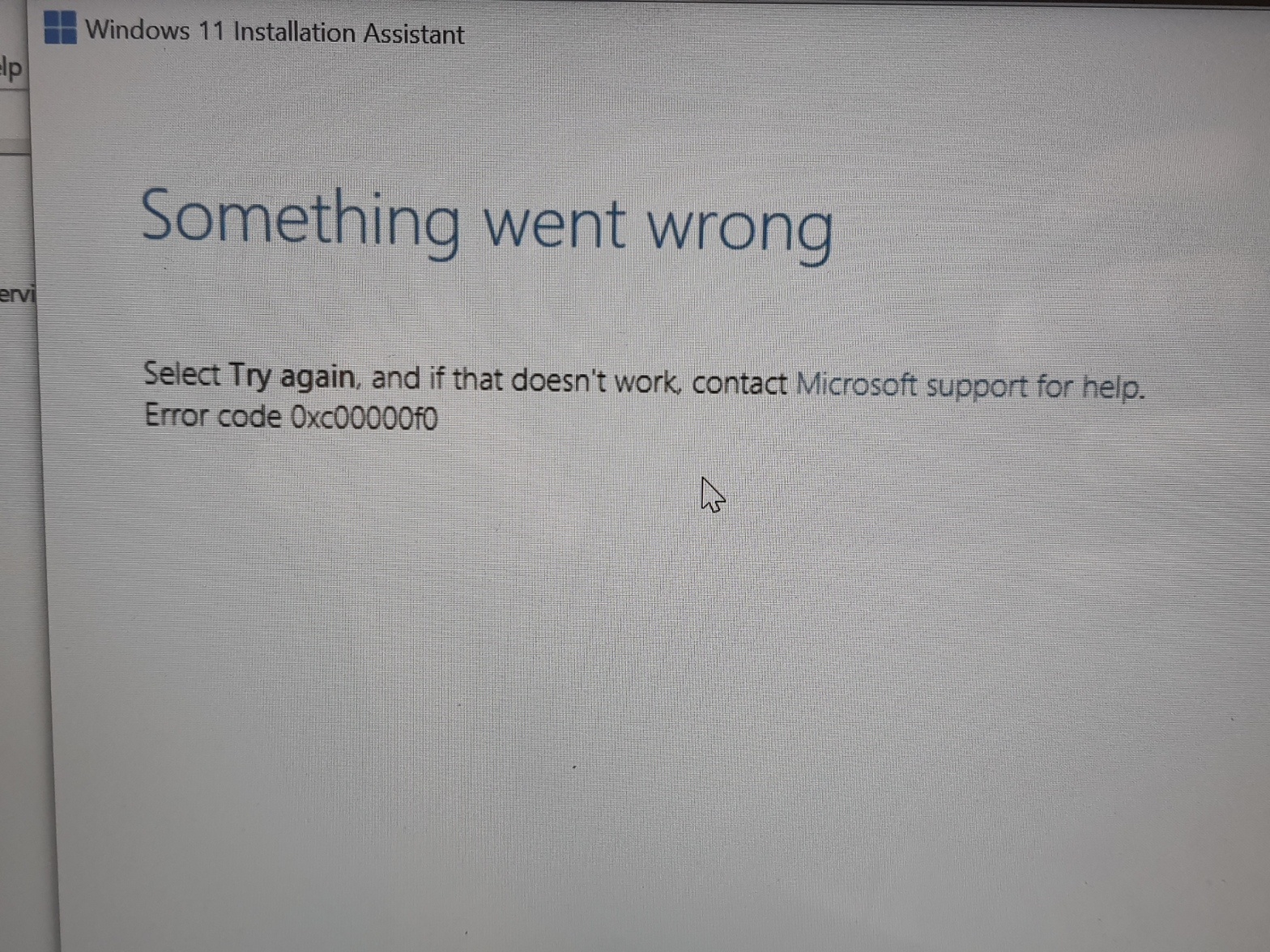 unable to upgrade your edition windows 11 0xc0ea000a