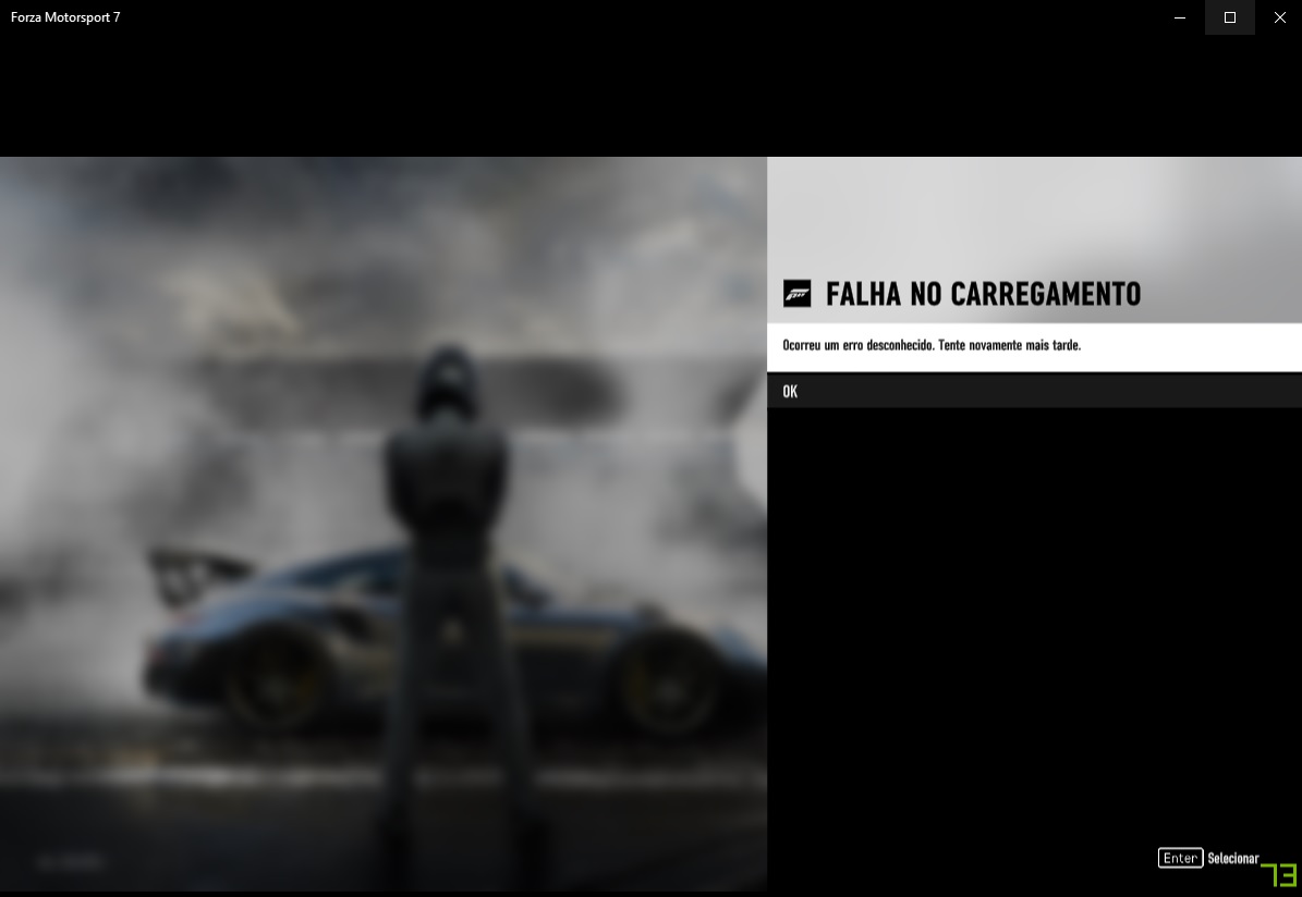 Não consigo abrir o Forza Motorsport 7. - Microsoft Community