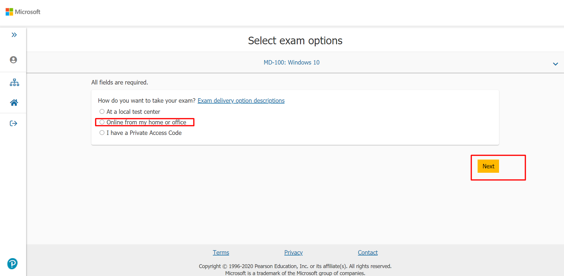 Exam MD-100 Preview