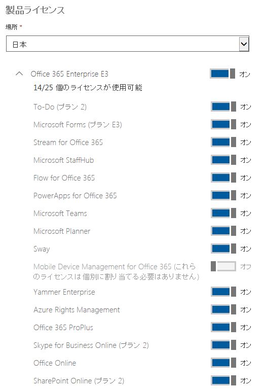 Office365 製品ライセンス 割り当てについて Microsoft コミュニティ