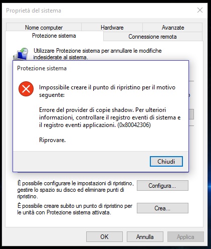 Creare immagine di sistema Windows 10 senza usare software di terze parti