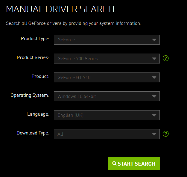 Driver nvidia geforce 710m online windows 10 64 bit