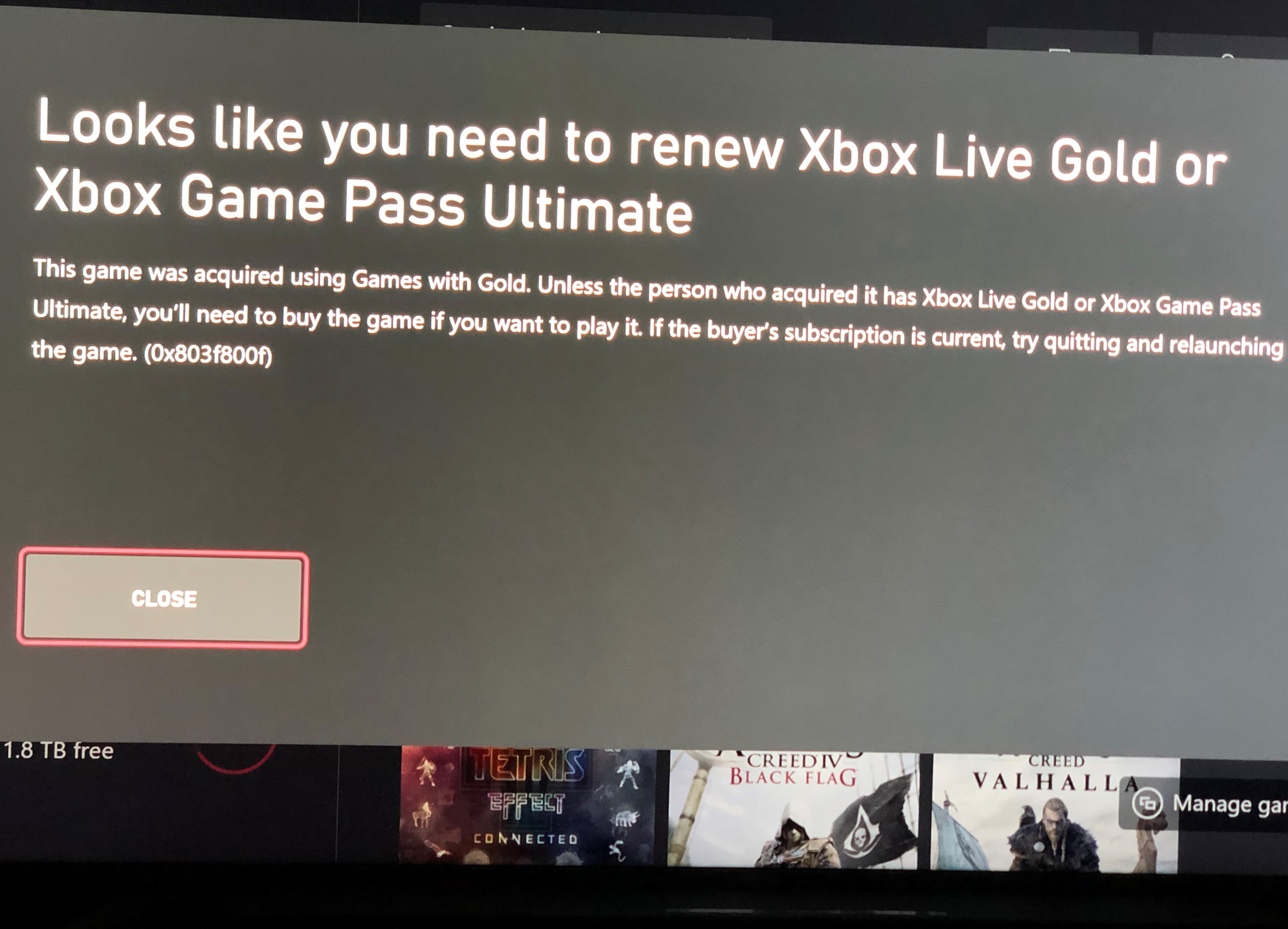 Xbox live shop gold renewal