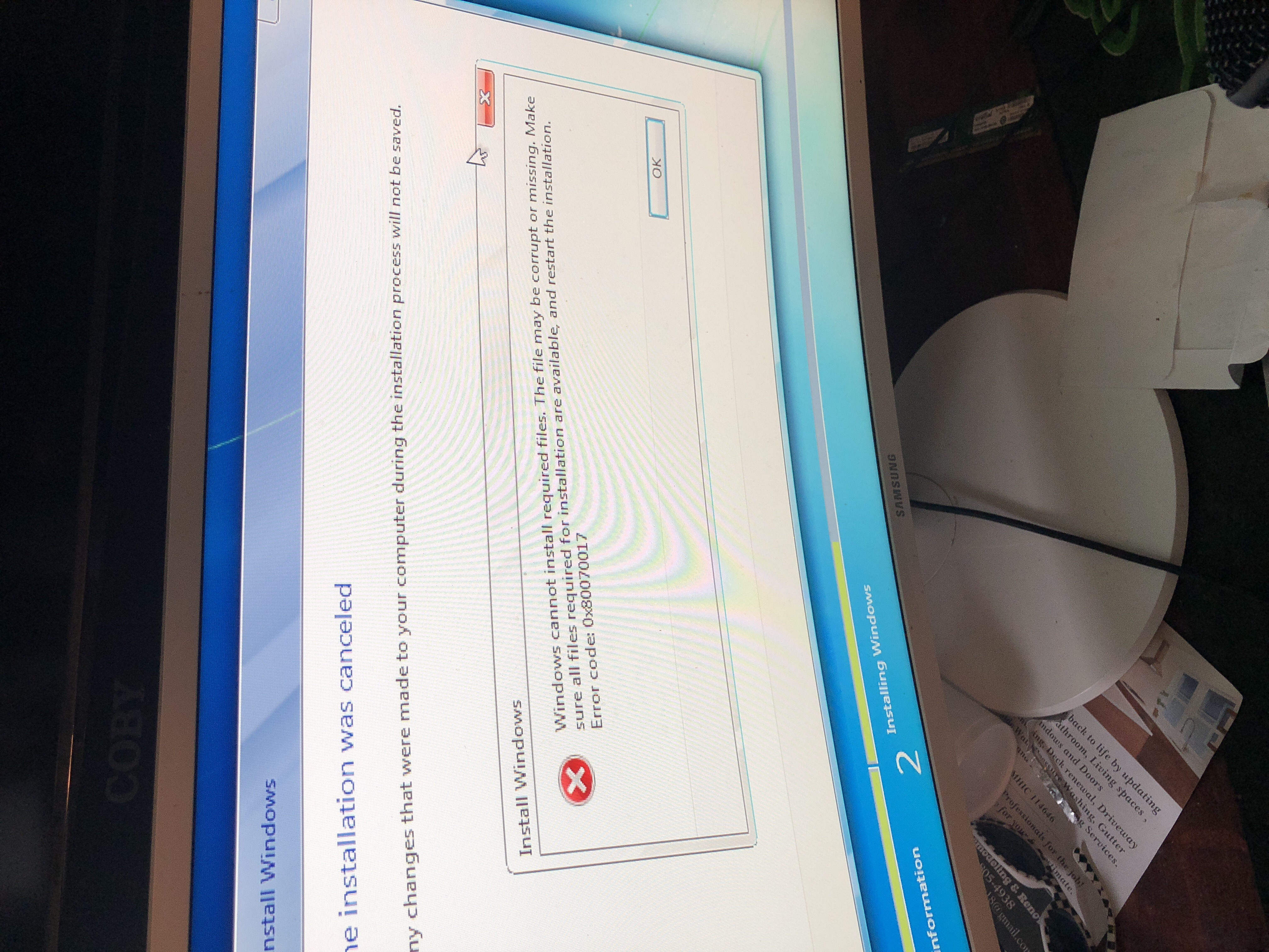 Setup Exe Corrupt File Microsoft Community