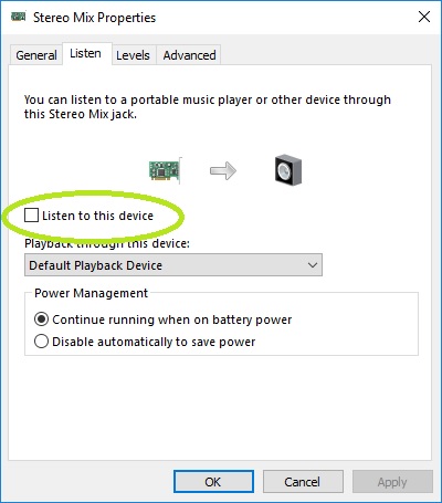 disable headphone jack windows 10