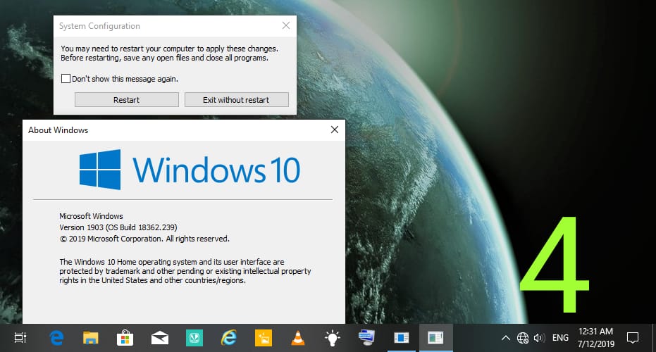 After Update Windows 10 Version 1903 Os Build 18362239 Microsoft 3143