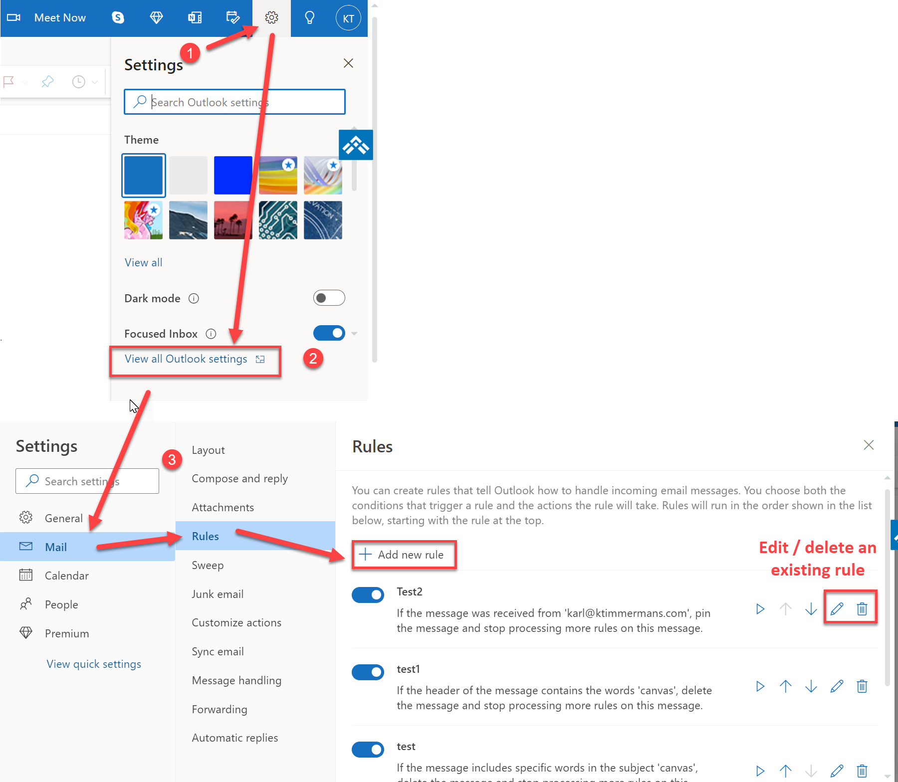 Firefox Hotmail: Block Mail By Subject: - Microsoft Community