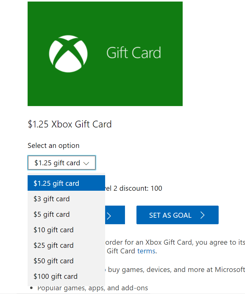 Microsoft Rewards Points Needed To Redeem Gift Cards Has, 44% OFF