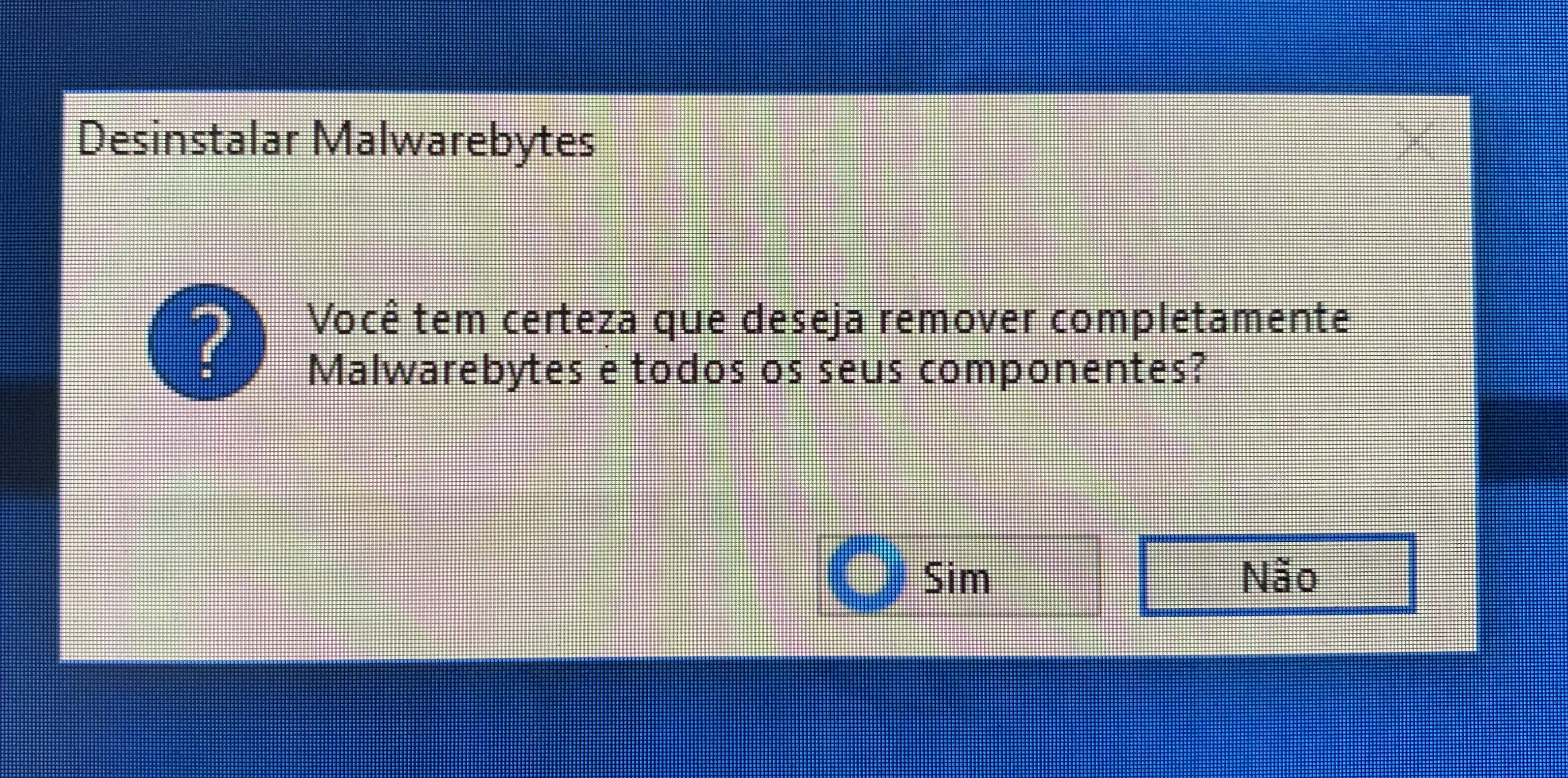 Aplicativo Malwarebytes Não Se Deixa Desinstalar No Win 10 Comunidade 4209