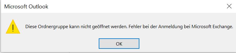 Office 365 Outlook; Diese Ordnergruppe Kann Nicht Geöffnet - Microsoft ...