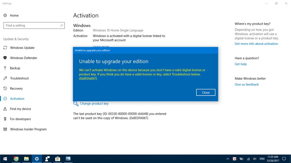 Windows 11 Home Single Language To Pro 8441